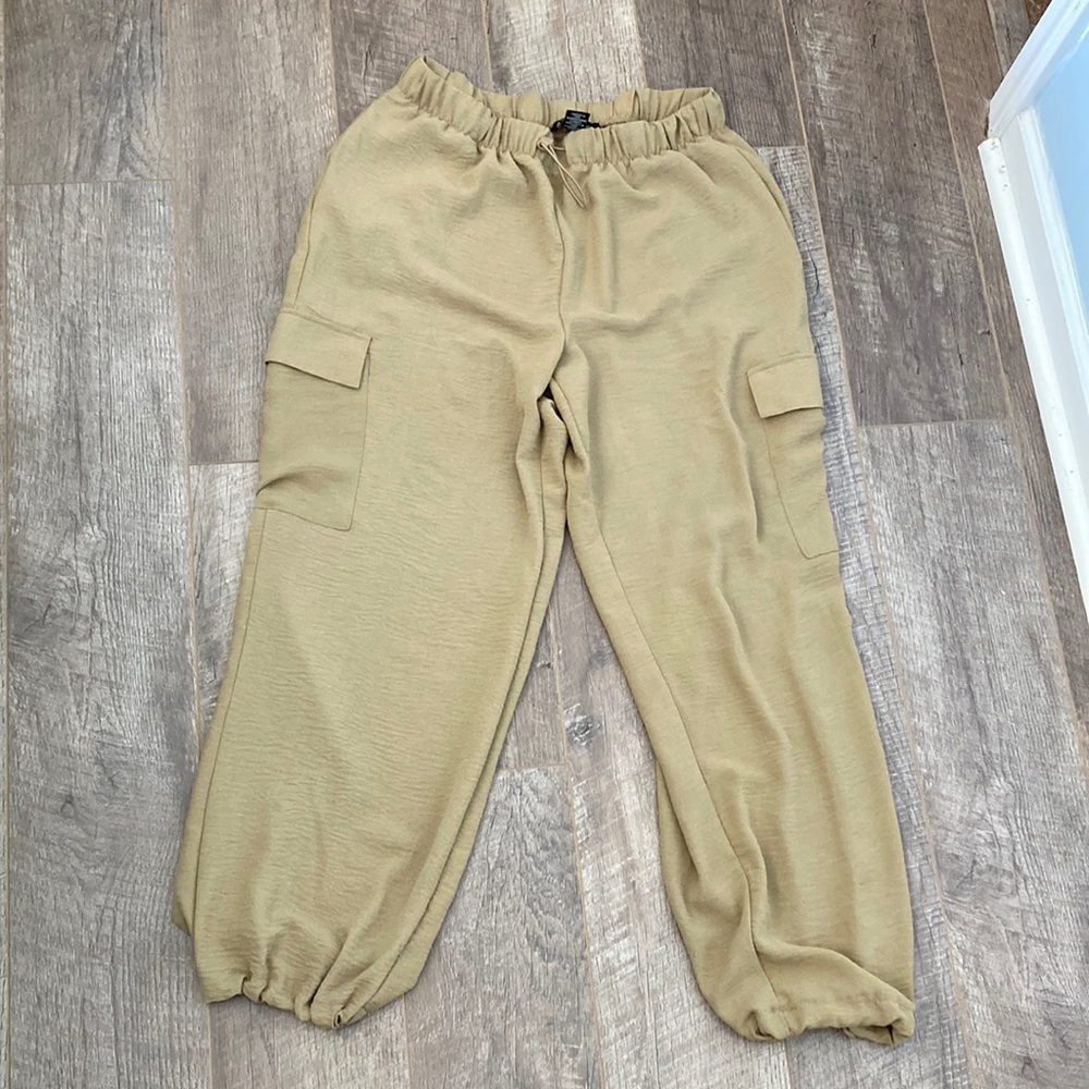 Rachel Zoe Los Angeles New York Lightweight Pants Bungee Waist Ankle Utility